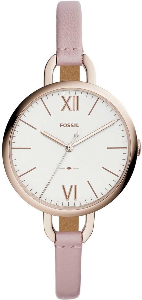 Годинники наручні жіночі FOSSIL ES4356 кварцові, шкіряний ремінець, США від компанії "Cronos" поза часом - фото 1