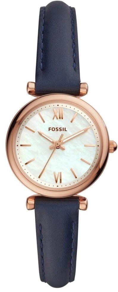 Годинники наручні жіночі FOSSIL ES4502 кварцові, ремінець з шкіри, США від компанії "Cronos" поза часом - фото 1