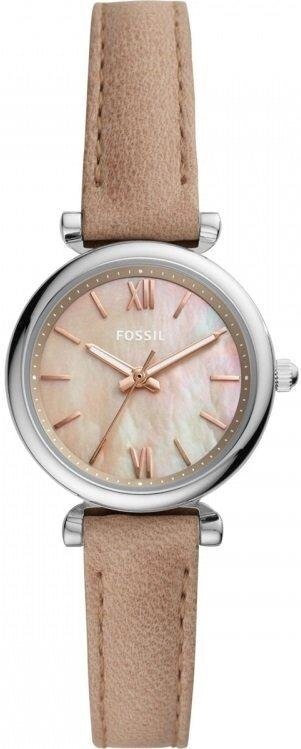Годинники наручні жіночі FOSSIL ES4530 кварцові, шкіряний ремінець, США від компанії "Cronos" поза часом - фото 1