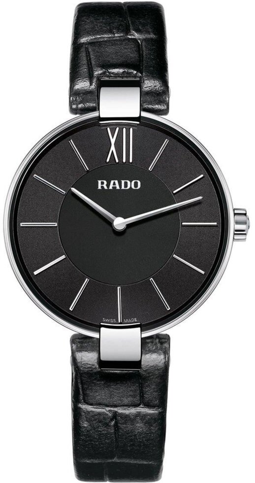 Годинники наручні жіночі RADO COUPOLE 01.278.3850.4.115/R22850155 кварцові, шкіряний ремінець від компанії "Cronos" поза часом - фото 1