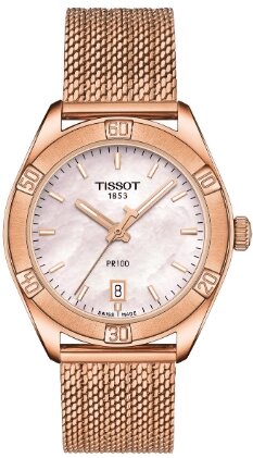 Годинники наручні жіночі Tissot PR 100 SPORT CHIC T101.910.33.151.00 від компанії "Cronos" поза часом - фото 1