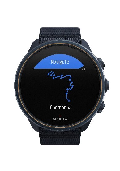GPS-годинник для мультиспорту SUUNTO 9 BARO BLUE GRANITE TITANIUM від компанії "Cronos" поза часом - фото 1