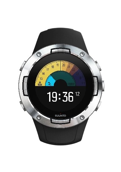 GPS-годинник для спорту SUUNTO 5 BLACK STELL SPECIAL EDI компактні від компанії "Cronos" поза часом - фото 1