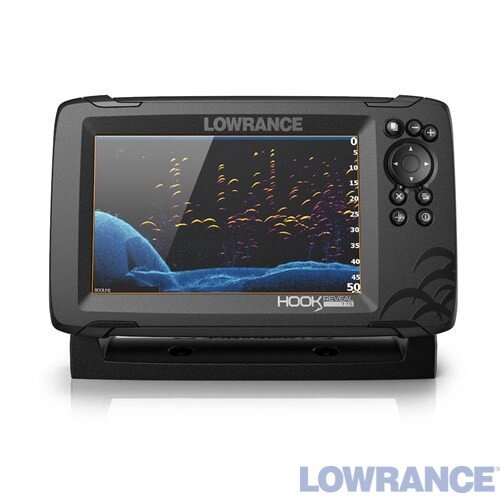 GPS-навігатор з датчиком ехолота Lowrance HOOK Reveal 7 TripleShot від компанії "Cronos" поза часом - фото 1