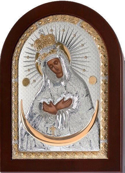 Икона Богородица Остробрамская, розмір AX - (200 x 260) від компанії "Cronos" поза часом - фото 1
