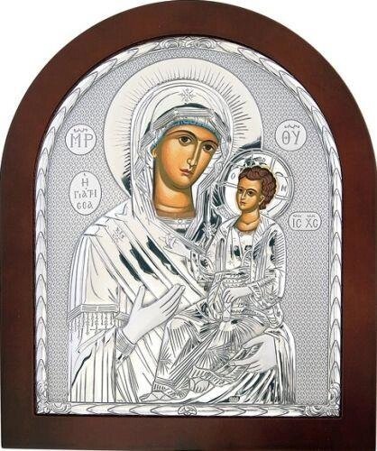 Ікона Богородиця Іверська, розмір ЕК3 - (110 х 130) від компанії "Cronos" поза часом - фото 1