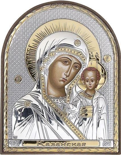 Ікона Богородиця Казанська, розмір EK2 - (58 x 75) від компанії "Cronos" поза часом - фото 1