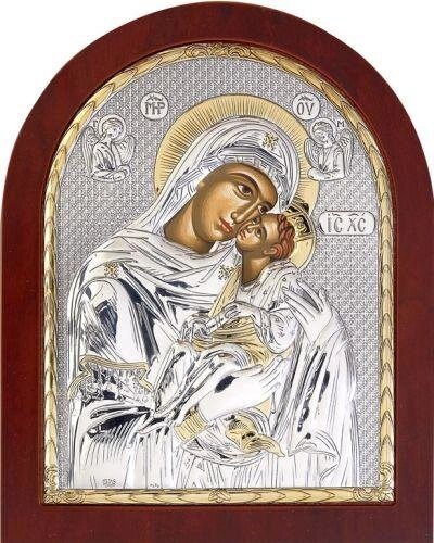 Ікона Богородиця Солодке Цілування, розмір ЕК1 - (55 х 70) від компанії "Cronos" поза часом - фото 1