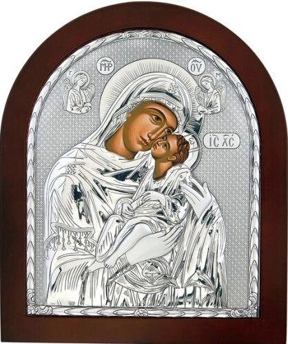 Ікона Богородиця Солодке Цілування, розмір ЕК3 - (110 х 130) від компанії "Cronos" поза часом - фото 1