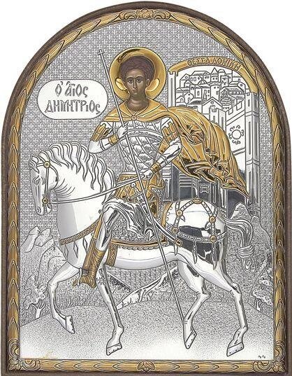 Ікона Святий Димитрій, розмір EK2 - (58 x 75) від компанії "Cronos" поза часом - фото 1
