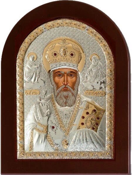 Ікона Святий Миколай EX - (75 x 95) від компанії "Cronos" поза часом - фото 1