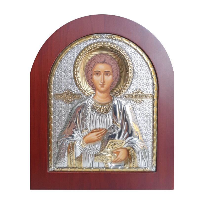 Ікона Святий Пантелеймон Цілитель, розмір ЕК4 - (156 х 190) від компанії "Cronos" поза часом - фото 1