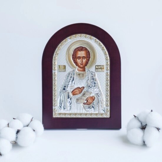 Ікона Святий Пантелеймон Цілитель, розмір EX - (75 x 95) від компанії "Cronos" поза часом - фото 1