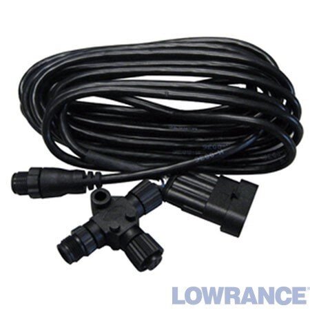 Інтерфейсний кабель Lowrance NMEA 2000 для двигуна EVINRUDE від компанії "Cronos" поза часом - фото 1