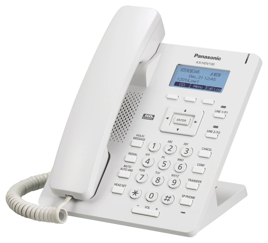 IP телефон Panasonic KX-HDV130RU від компанії "Cronos" поза часом - фото 1