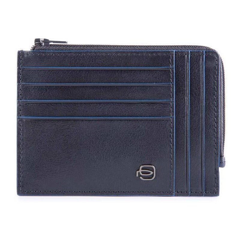 Кредитница Piquadro Blue Square B2S/Blue PU1243B2SR_BLU від компанії "Cronos" поза часом - фото 1