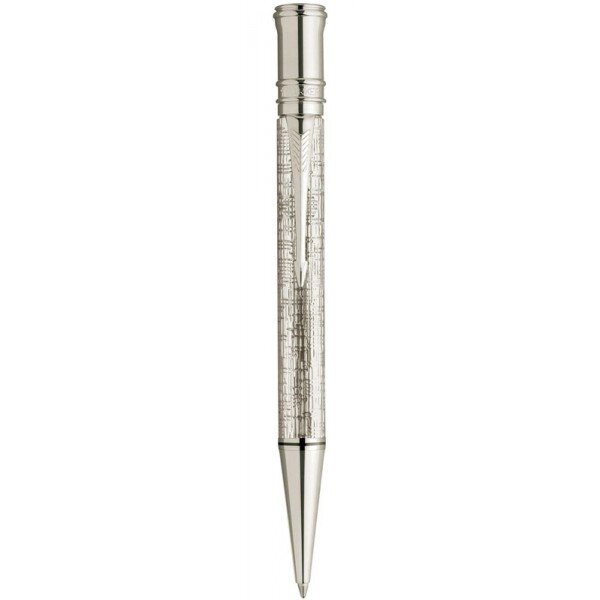 Кулькова ручка Parker Duofold Silver BP 99 832 від компанії "Cronos" поза часом - фото 1