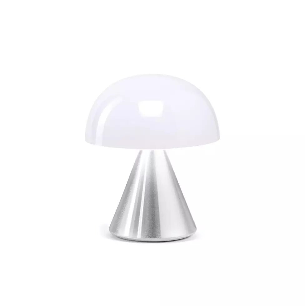 Лампа мініатюрна LEXON LH60MAP срібляста (може використовуватись як нічник або як свічка) від компанії "Cronos" поза часом - фото 1