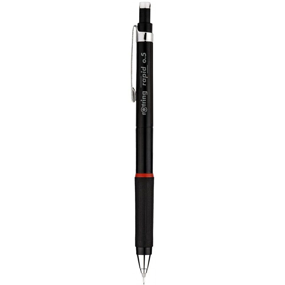 Механічний олівець Rotring RAPID Black PCL 0,5 R1904730 від компанії "Cronos" поза часом - фото 1