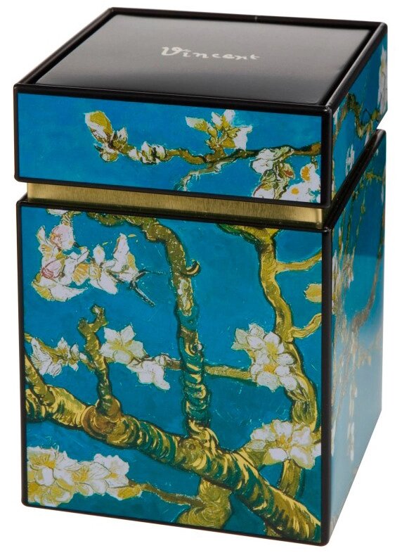 Металева коробочка для зберігання чаю "Almond Tree" від Goebel 67-065-04-1 від компанії "Cronos" поза часом - фото 1