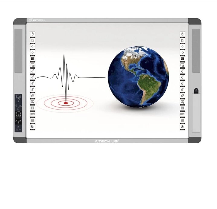 Мультимедійна електронна дошка з комп'ютером Intech AIO SR-8083 від компанії "Cronos" поза часом - фото 1