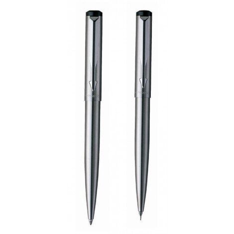 Набір Parker Vector Stainless Steel BP PCL (олівець + кулькова ручка) від компанії "Cronos" поза часом - фото 1