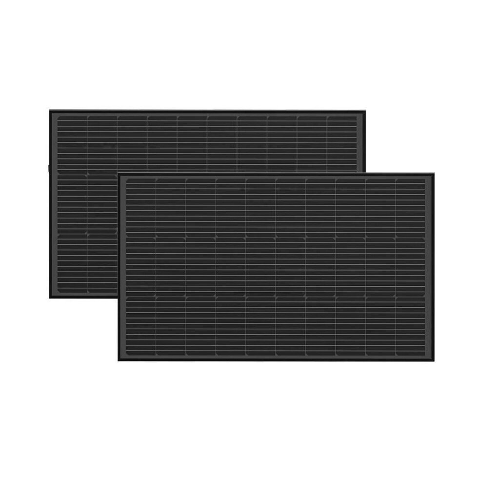 Набір сонячних панелей EcoFlow 2*400 Solar Panel (стаціонарні, жорстка конструкція) від компанії "Cronos" поза часом - фото 1