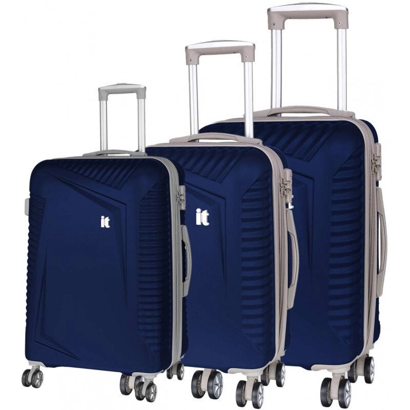 Набір валіз IT Luggage OUTLOOK/Dress Blues IT16-2325-08-3N-S754 від компанії "Cronos" поза часом - фото 1