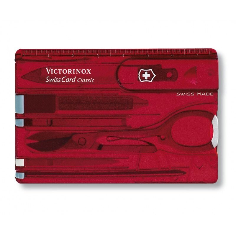 Набір Victorinox SWISSCARD 0.7100. TB1 від компанії "Cronos" поза часом - фото 1