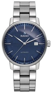 Годинники наручні чоловічі RADO COUPOLE CLASSIC AUTOMATIC 01.763.3876.4.220/R22876203 з автоподзаводом, на