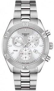 Часы наручные женские Tissot PR 100 SPORT CHIC CHRONOGRAPH T101.917.11.031.00