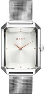 Годинники наручні жіночі DKNY NY2708 кварцові, прямокутні, з гранчастим склом, США