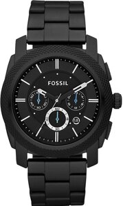 Годинники наручні чоловічі FOSSIL FS4552 кварцові, на браслеті, чорні, США