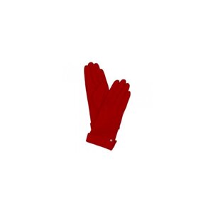 Шкір. рукавички Piquadro Пиквадро Guanti 4 дружин. з кнопкою червоні розм. M Артикул GU2367G4/R-M