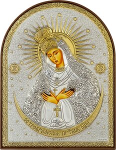 Ікона Богородиця Остробрамська, розмір EK1 - (40 x 56)