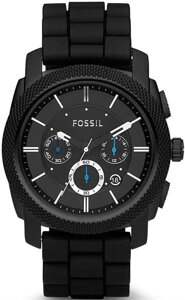 Годинники наручні чоловічі FOSSIL FS4487 кварцові, на браслеті, чорні, США