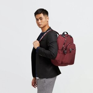 Рюкзак для ноутбука Kipling SEOUL Maroon Black (T31) KI3335_T31