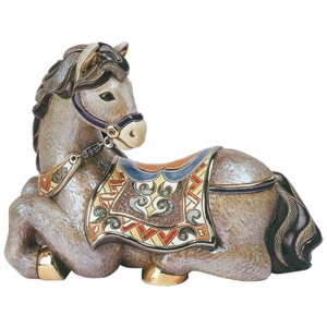 Фігурка De Rosa Rinconada Large Wildlife Кінь відпочиваючий (лім. вип. 1000 шт) Dr446-48