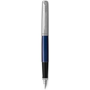 Ручка пір'яна Parker JOTTER 17 Royal Blue CT FP M 16 312 з нержавіючої сталі, оздоблення хромом