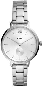 Годинники наручні жіночі FOSSIL ES4666 кварцові, на браслеті, сріблясті, США