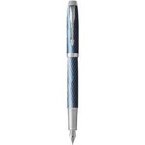 Ручка пір'яна Parker IM 17 Premium Blue Grey CT FP F 24 911