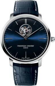 Годинники наручні чоловічі FREDERIQUE CONSTANT SLIMLINE HEART BEAT AUTOMATIC FC-312N4S6