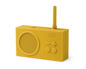Радіо "Tykho 2" LEXON LA100J7, ретро-форма, жовтий колір