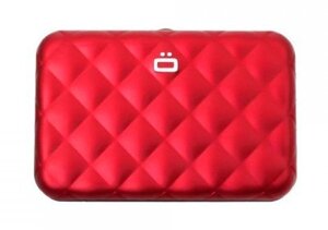 Маленька візитниця-гаманець "Quilted Button" від Ogon Designs (QB_Red), Франція