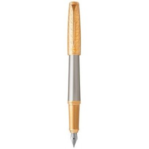 Ручка пір'яна Parker URBAN 17 Premium Aureate Powder GT FP F 32 311 з алюмінію і латуні з позолотою