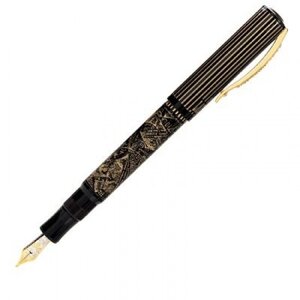 Ручка пір'яна Visconti 33102A20F Vallecchi 1913 Lacerba ORO 18K F