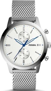 Годинники наручні чоловічі FOSSIL FS5435 кварцові, "міланський" браслет, США