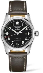 Годинники наручні чоловічі LONGINES SPIRIT L3.811.4.53.0 з автоподзаводом, сертифікований хронометр