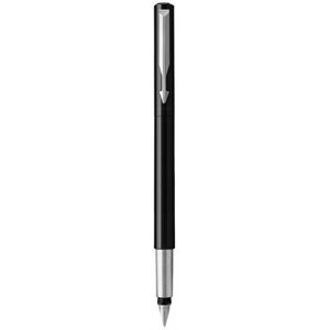 Ручка пір'яна Parker VECTOR 17 Black FP F 05 111 з пластику, сталеве перо