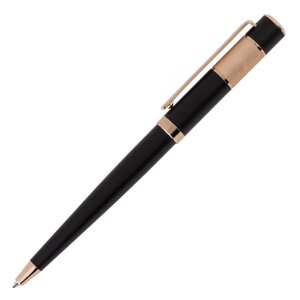Ручка кулькова Hugo Boss HSC0064A чорна з золотими акцентами